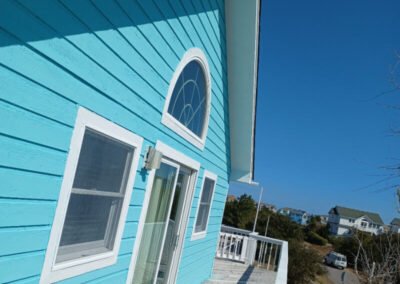 An image of an exterior painting project done by Mike's Quality Painting LLC.